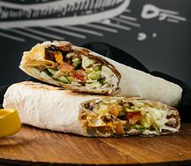Шаурма с морепродуктами