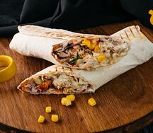 Шаурма Гавайская с курицей