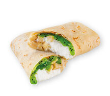 Блин с бананом и киви