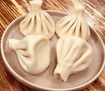 Хинкали из свинины и говядины