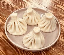 Хинкали с говядиной и бараниной