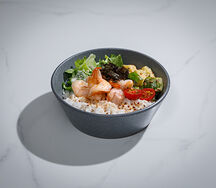 Боул с креветками