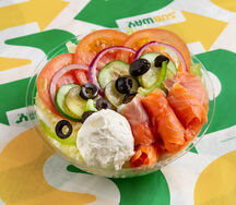 Салат Лосось Крем-Чиз