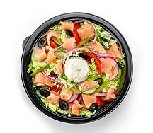 Салат Лосось крем-чиз