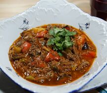 Баранина по-моравски