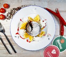 Шоколадный фондан