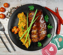 Свиные ребрышки в соусе барбекю