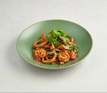 Вок Пьяная лапша с морепродуктами