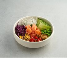 Боул с лососем