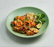 Вок Пад тай с морепродуктами