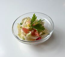 Салат из свежих овощей 