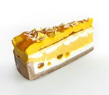 Чизкейк Манго-маракуйя