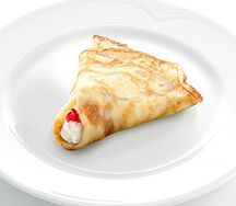 Блинчик с творогом