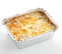 Запеканка с курицей и грибами