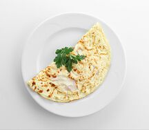 Омлет с ветчиной и сыром