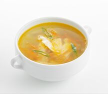 Бульон куриный с рисом