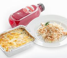 Обеденный сет из двух блюд и напитка