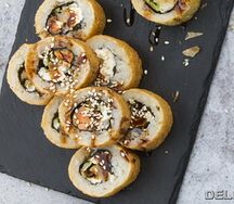 Ролл Филадельфия темпура 1/2