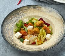 Салат с баклажанами и фетой