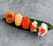 Суши мидии салатные