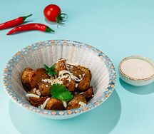 Айдахо с сырным соусом