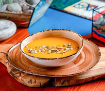 Крем-суп Тыквенно-чечевичный