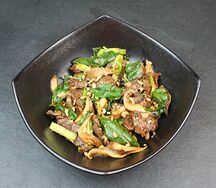 Говядина в устричном соусе