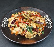 Лапша с курицей