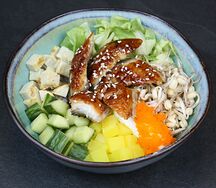 Боул с угрем