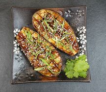 Баклажаны в мисо-соусе