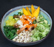 Боул с креветками