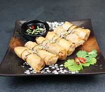 Спринг-роллы с креветками