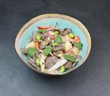 Говядина в красном карри