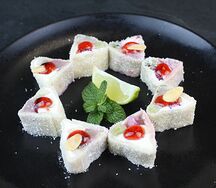 Марципановый ролл