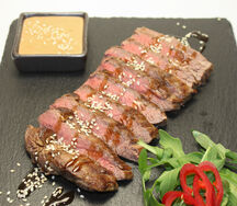 Кантри-стейк с соусом хойсин