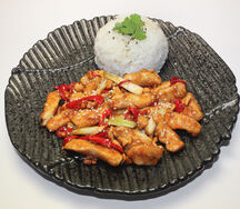 Курица с кешью