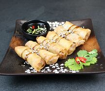 Спринг-роллы с овощами