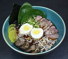 Рамен с уткой