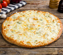 Пицца Четыре сыра большая