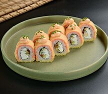 Горячий ролл Ойши сяке