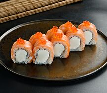 Филадельфия с красной икрой