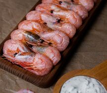 Креветки варёные