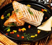 Шаурма свиная с сыром