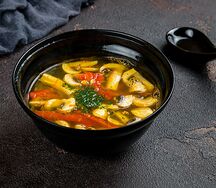 Суп грибной