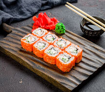 Ролл Калифорния с креветкой