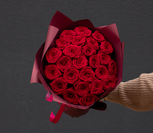 Букет из роз Ред Наоми 25 шт