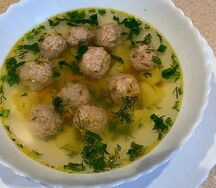 Суп с фрикадельками