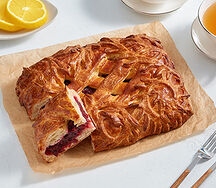 Пирог с вишней малый на сдобном слоеном тесте от шеф-пекаря АВ, Россия