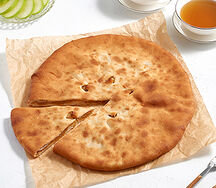 Пирог осетинский с яблоками постный от шеф-пекаря АВ, Россия