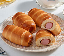 Выпечка Сосиска в тесте 105 г от шеф-пекаря АВ